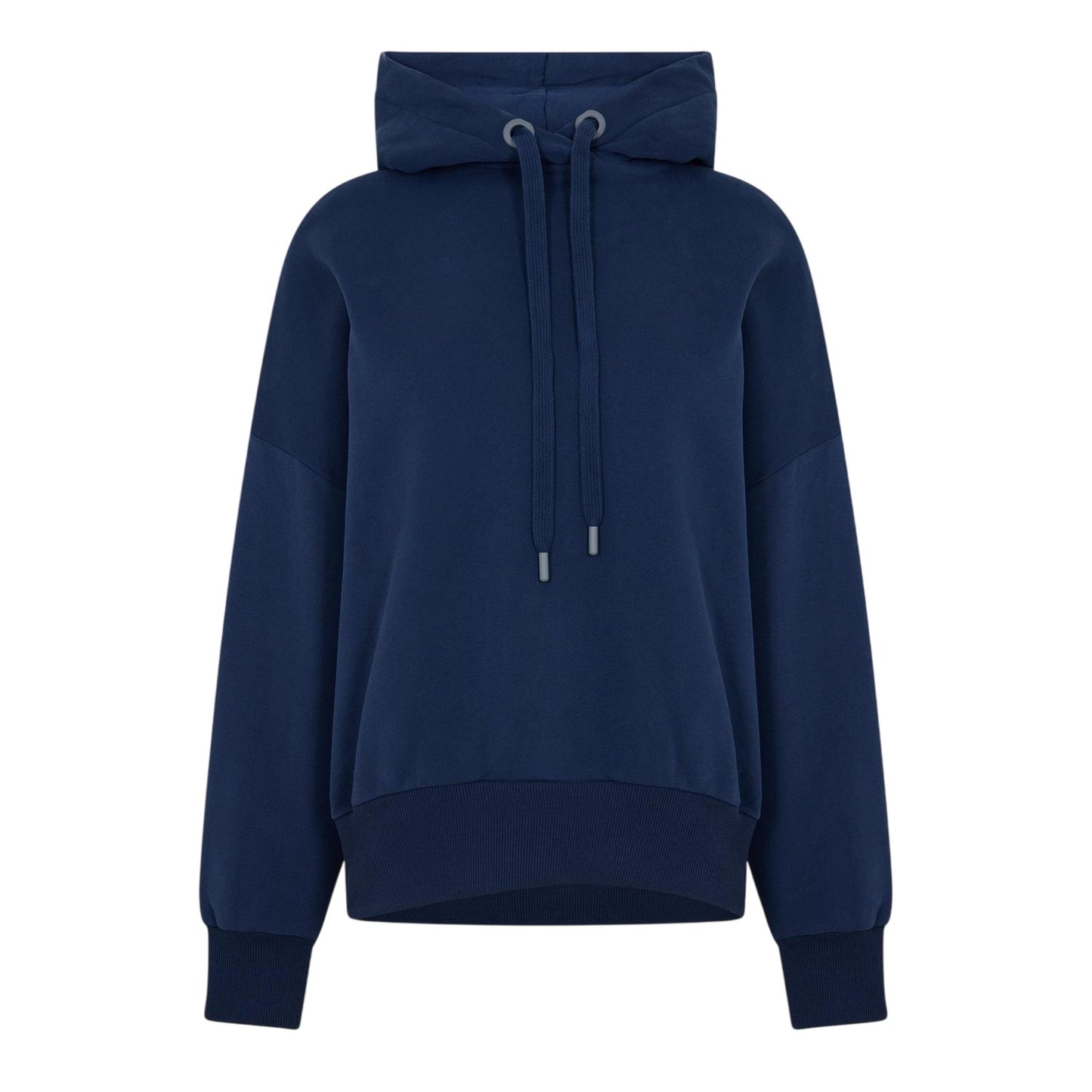 Blue - Front - Head Womens-Ladies Motion Plain Hoodie