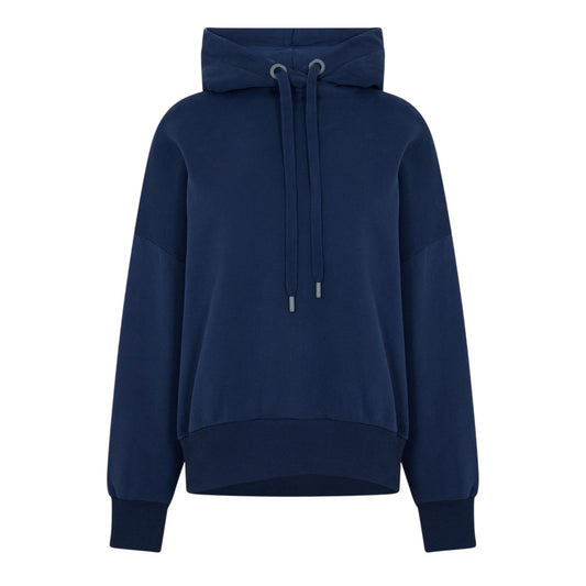 Blue - Front - Head Womens-Ladies Motion Plain Hoodie
