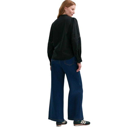 Black - Back - Finery Womens-Ladies Paulie Bishop Shirt