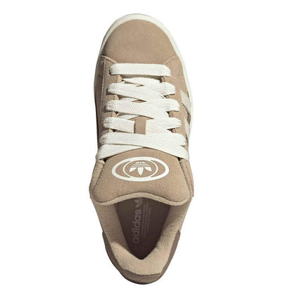 Beige - Lifestyle - Adidas Womens-Ladies Campus 00s Leather Trainers