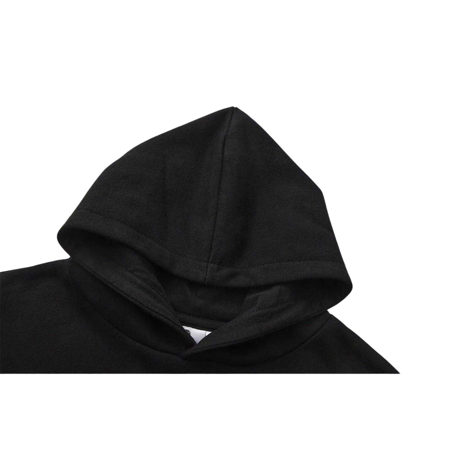 Black-Yellow - Side - Batman Boys Logo Fleece Lined Hoodie