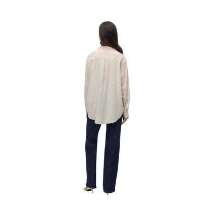 Moonbeam - Back - Vero Moda Womens-Ladies Linen Blend Regular Shirt