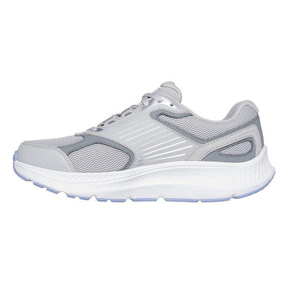 Grey-Lavender - Back - Skechers Womens-Ladies Go Run Consistent 2.0 Advantage Leather Trainers