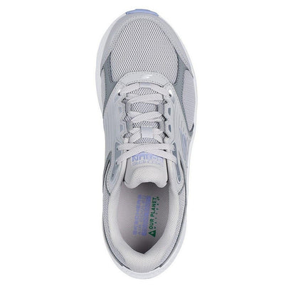 Grey-Lavender - Side - Skechers Womens-Ladies Go Run Consistent 2.0 Advantage Leather Trainers