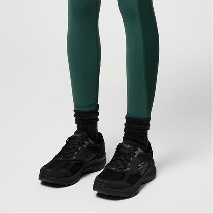 Triple Black - Back - Skechers Womens-Ladies Go Run Consistent 2.0 Advantage Leather Trainers