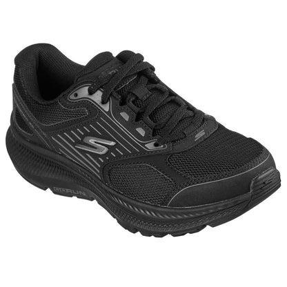 Triple Black - Lifestyle - Skechers Womens-Ladies Go Run Consistent 2.0 Advantage Leather Trainers