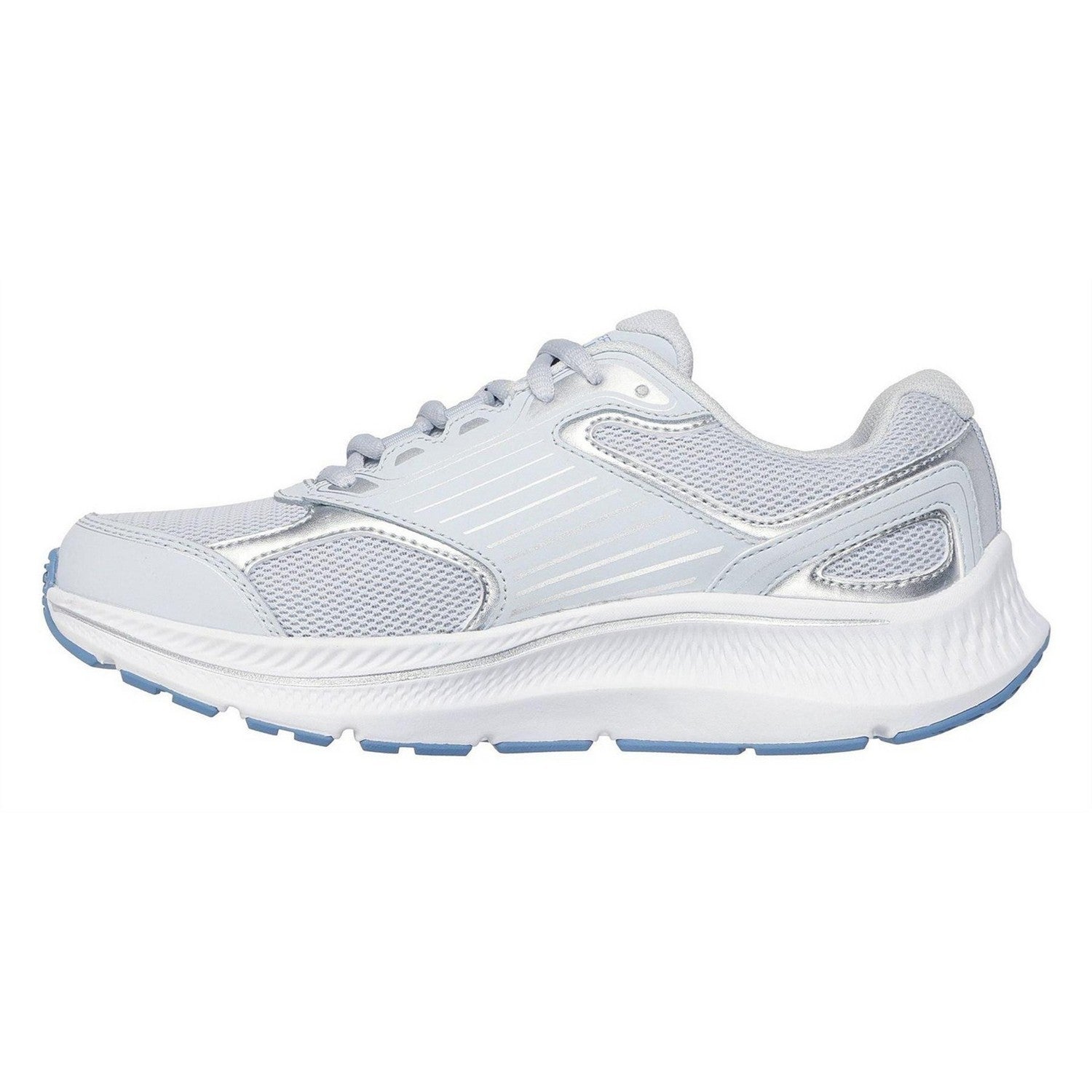 Light Blue - Back - Skechers Womens-Ladies Go Run Consistent 2.0 Advantage Leather Trainers