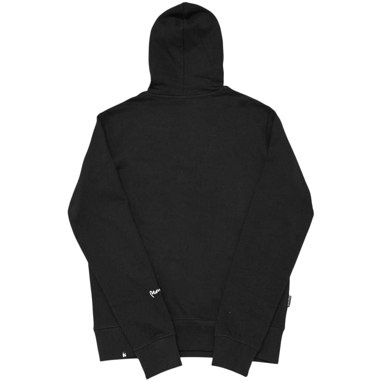 Black - Back - Money Mens Combo Patch Hoodie