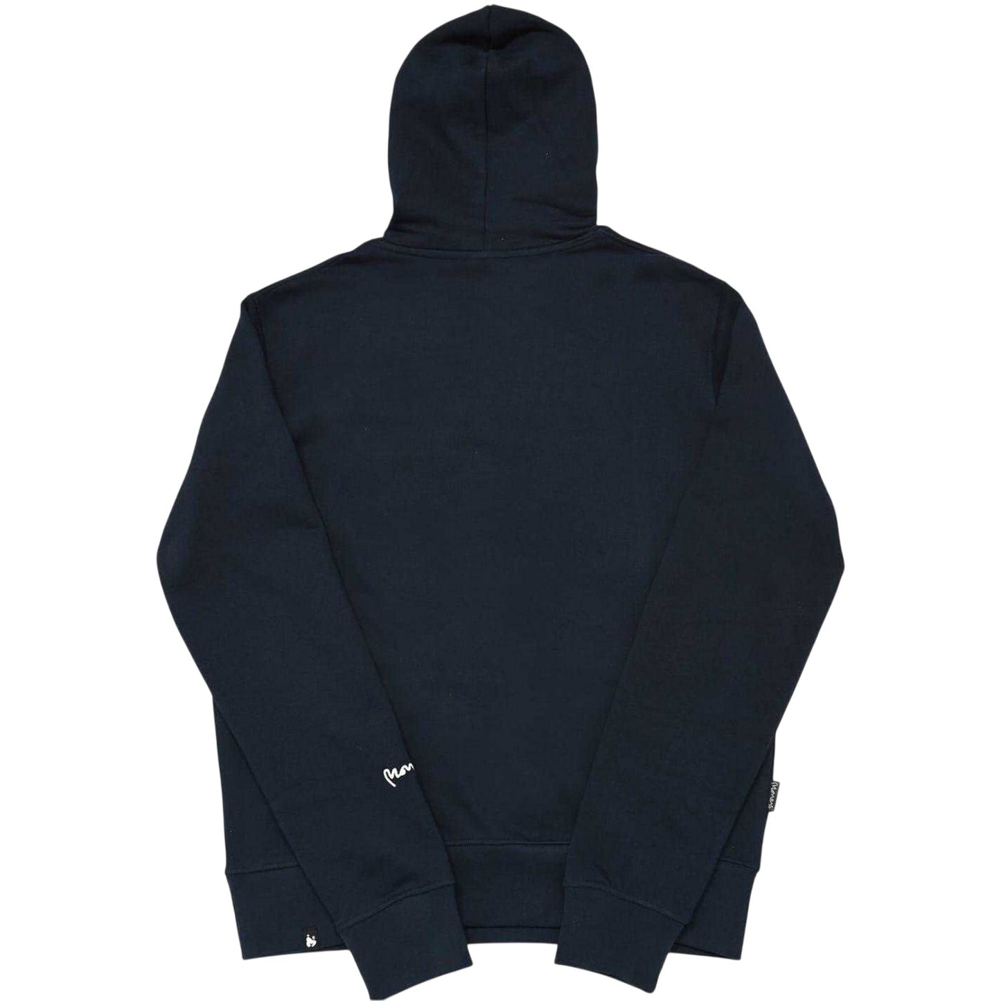 Navy - Back - Money Mens Combo Patch Hoodie