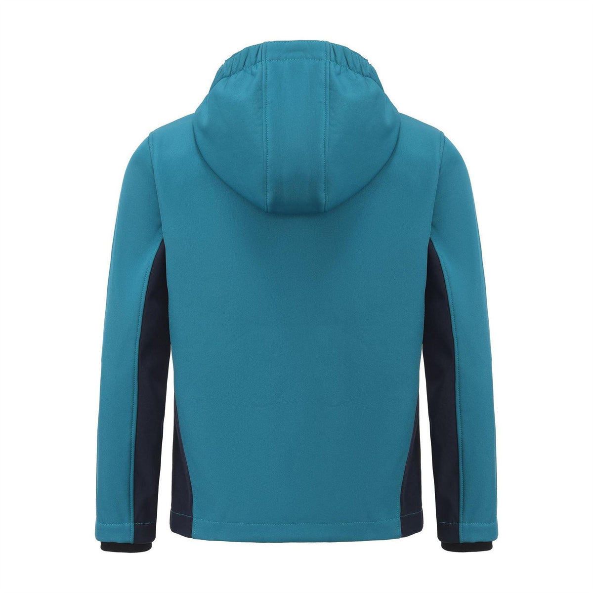Ocean Blue - Back - Karrimor Childrens-Kids Logo Soft Shell Jacket