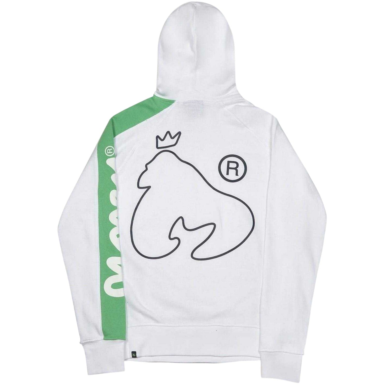White - Back - Money Mens Trek Off Hoodie