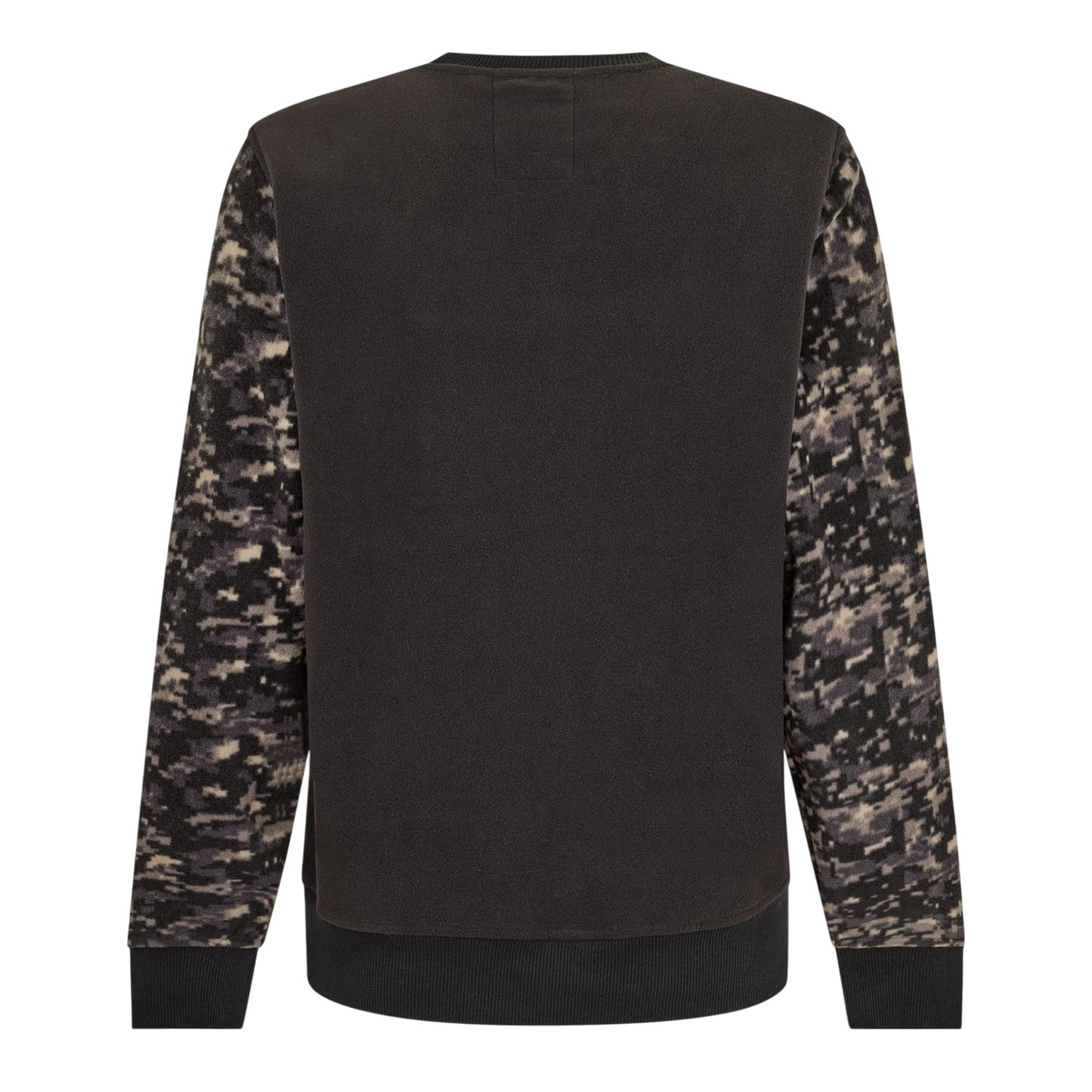 Black - Back - Luke Mens Hoverla Digital Camo Sweatshirt
