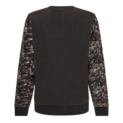 Black - Back - Luke Mens Hoverla Digital Camo Sweatshirt