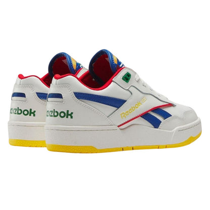 White-Blue - Back - Reebok Womens-Ladies 4000 II Leather Trainers