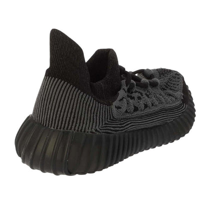 Black - Back - Yeezy Womens-Ladies 350 V2 Compact Trainers