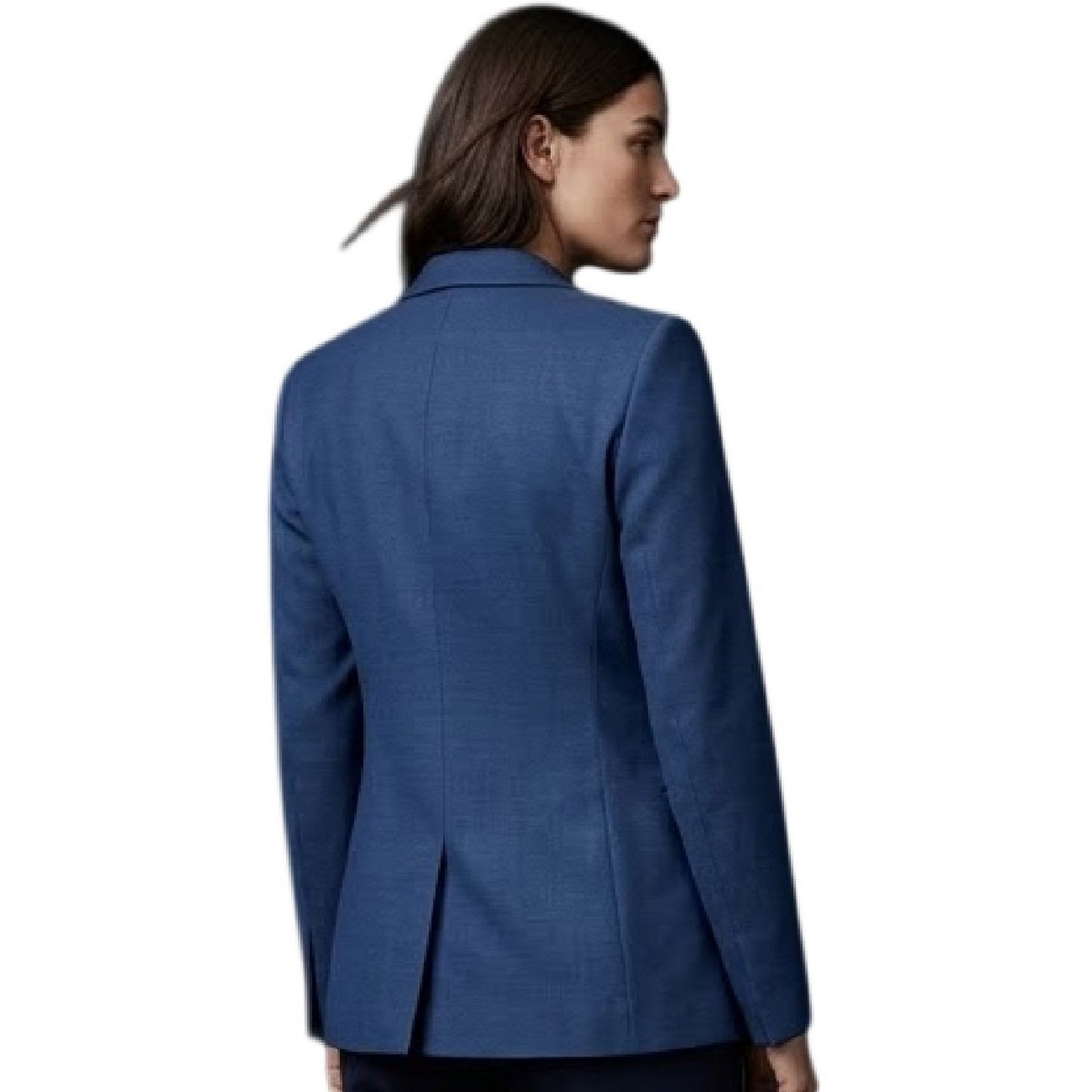 Blue - Back - Boss Womens-Ladies Single-Breasted Slim Blazer