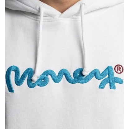 White - Side - Money Mens Chop Hoodie