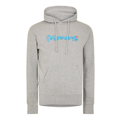 Grey - Front - Money Mens Chop Hoodie