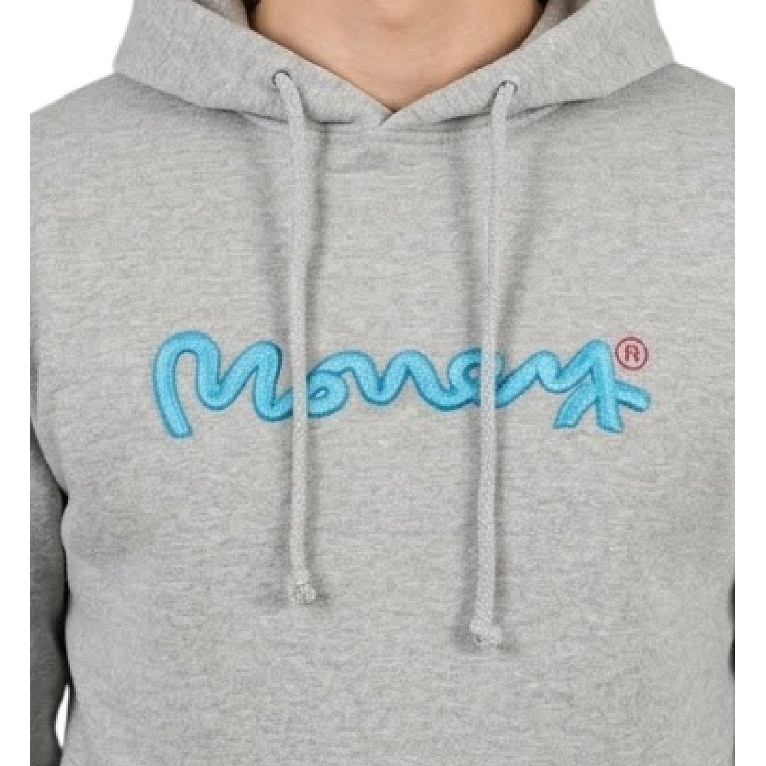 Grey - Side - Money Mens Chop Hoodie