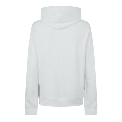 White - Back - Money Mens Signature Relaxed Fit Hoodie