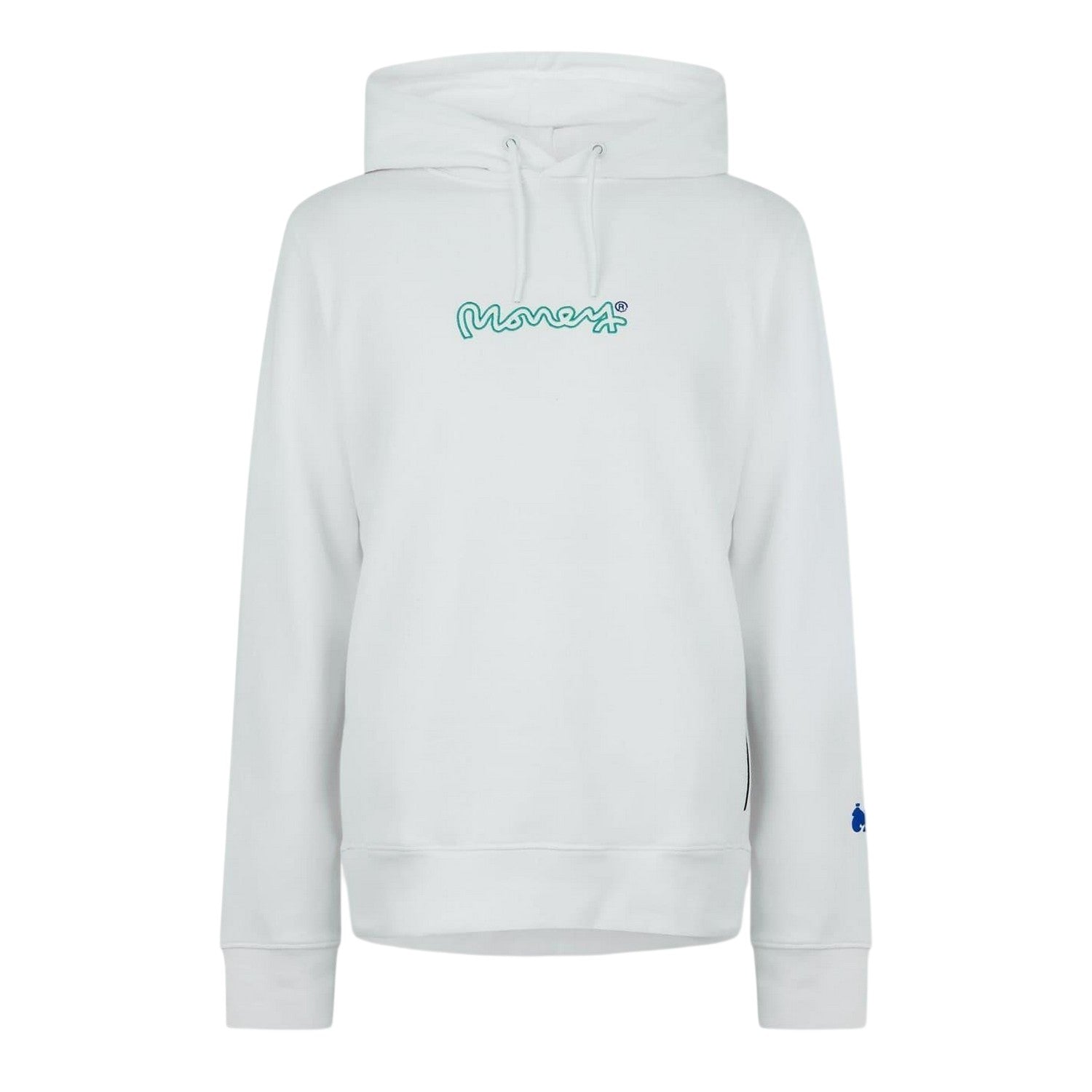 White - Front - Money Mens Signature Relaxed Fit Hoodie