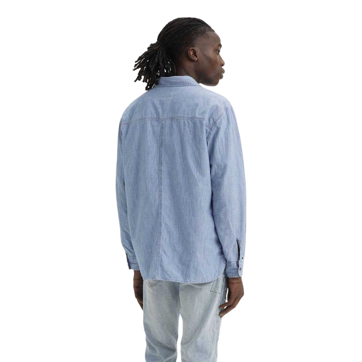 Blue - Back - Levis Mens Shirt