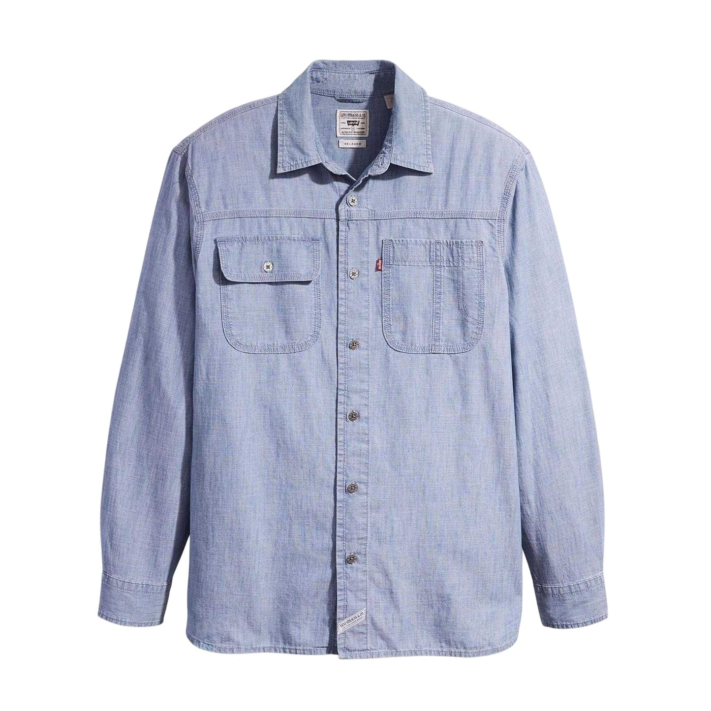 Blue - Front - Levis Mens Shirt