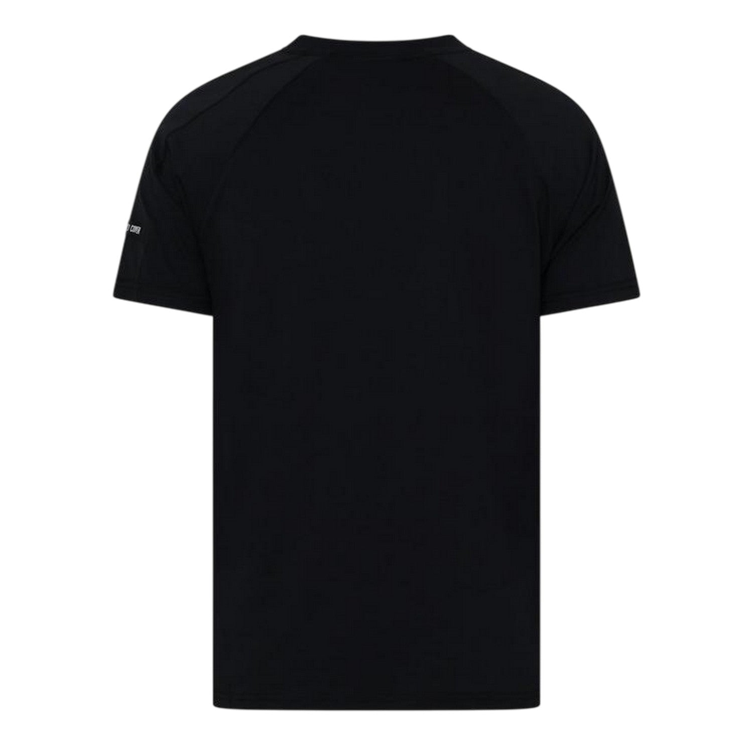 Black - Back - Duck and Cover Mens Topfield T-Shirt