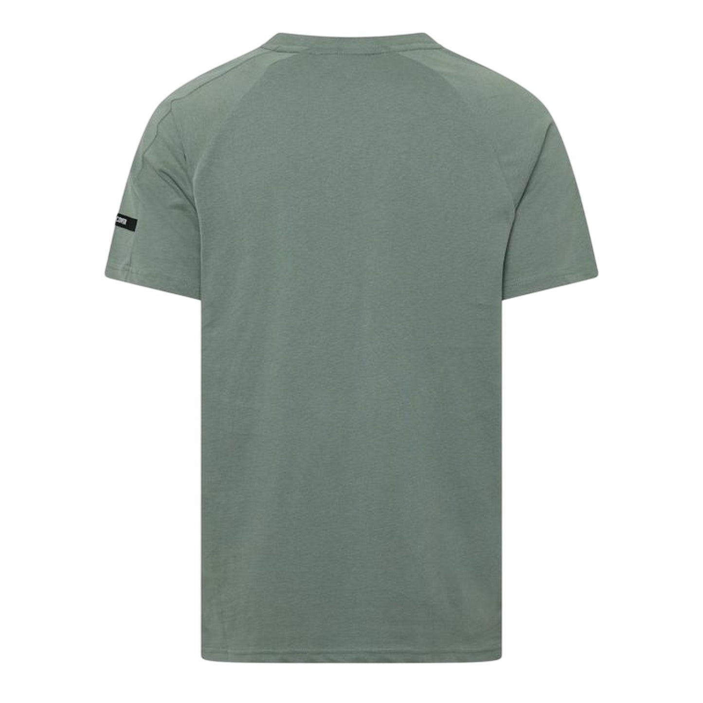 Olive - Back - Duck and Cover Mens Topfield T-Shirt