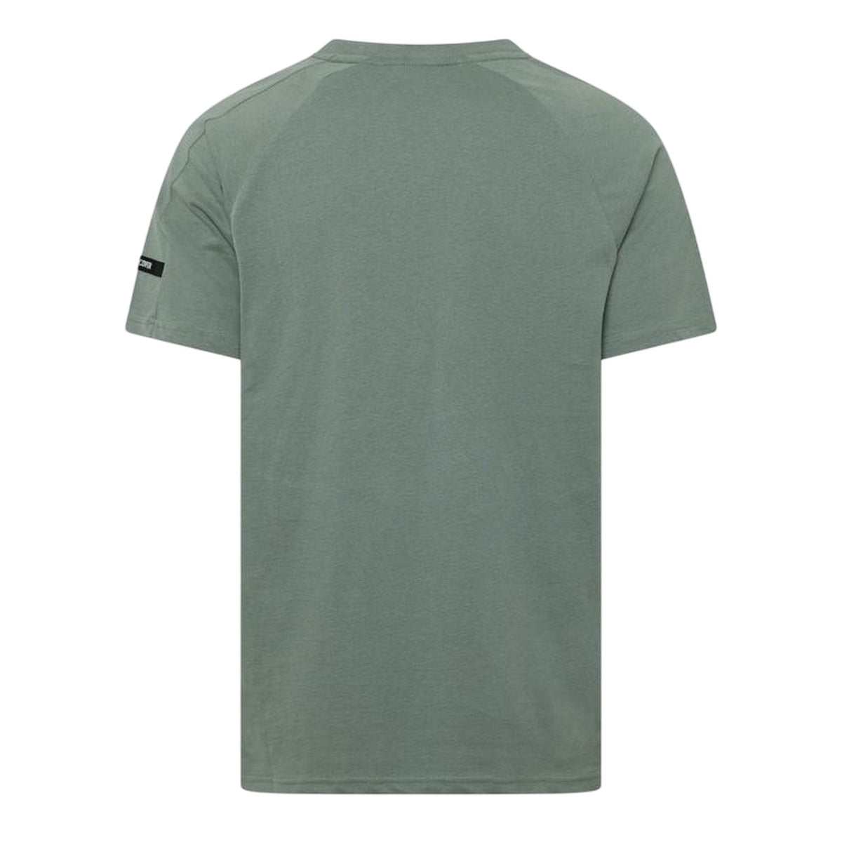 Olive - Back - Duck and Cover Mens Topfield T-Shirt