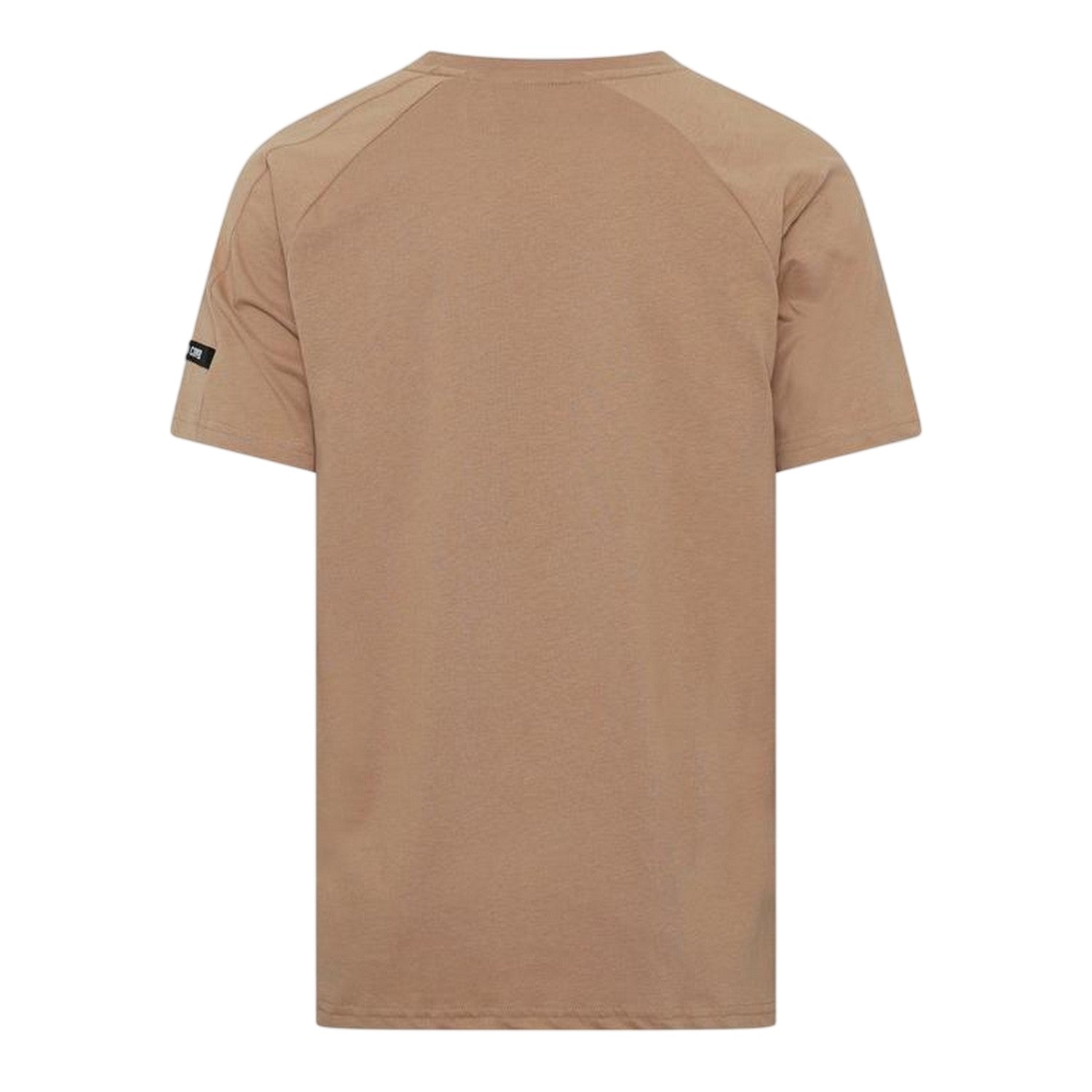 Sand - Back - Duck and Cover Mens Topfield T-Shirt