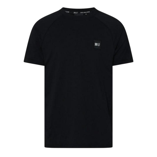 Black - Front - Duck and Cover Mens Topfield T-Shirt