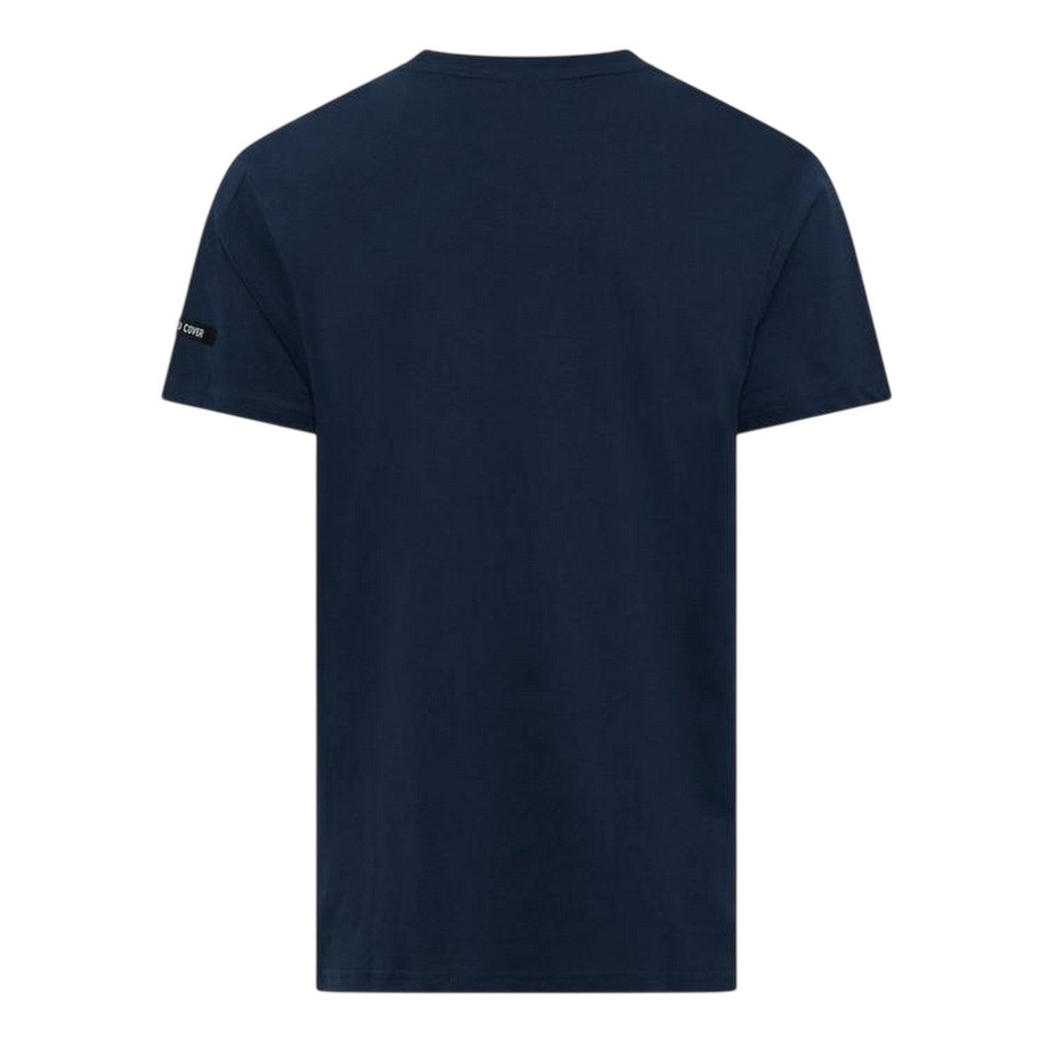 Navy - Back - Duck and Cover Mens Randolph T-Shirt