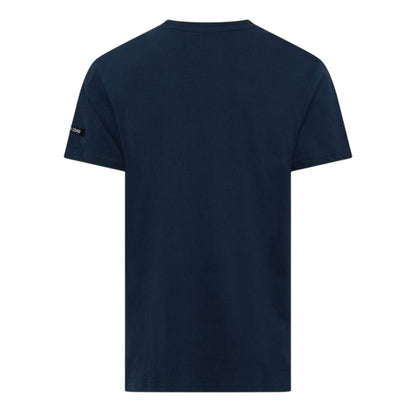 Navy - Back - Duck and Cover Mens Randolph T-Shirt