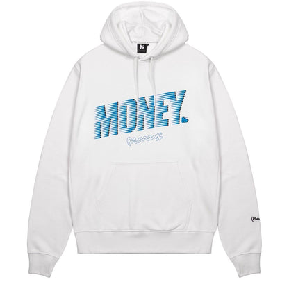 White - Front - Money Mens Zoom Ape Hoodie