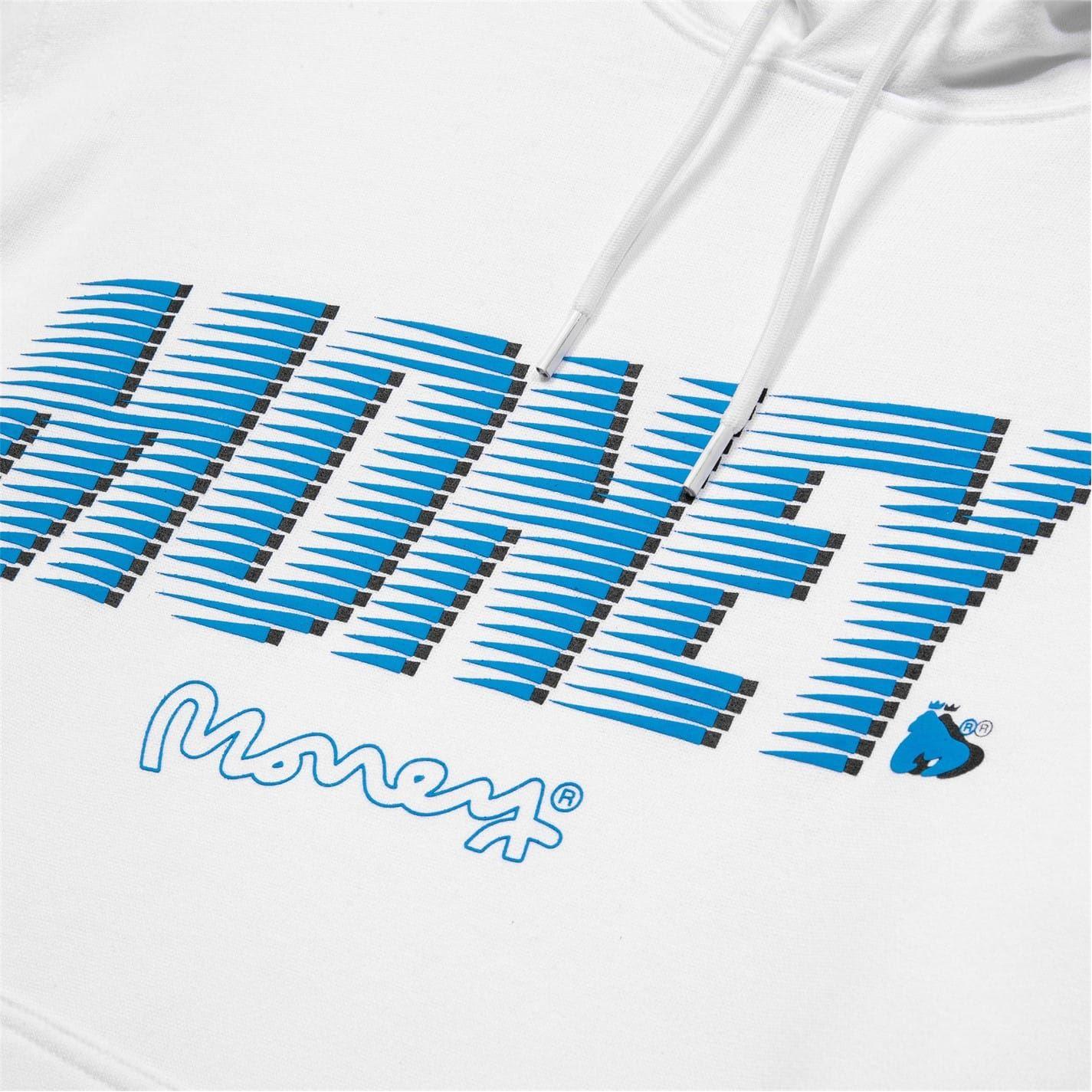 White - Side - Money Mens Zoom Ape Hoodie
