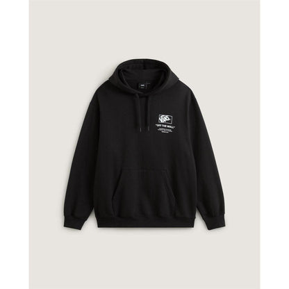 Black - Back - Vans Mens Stacked Hoodie