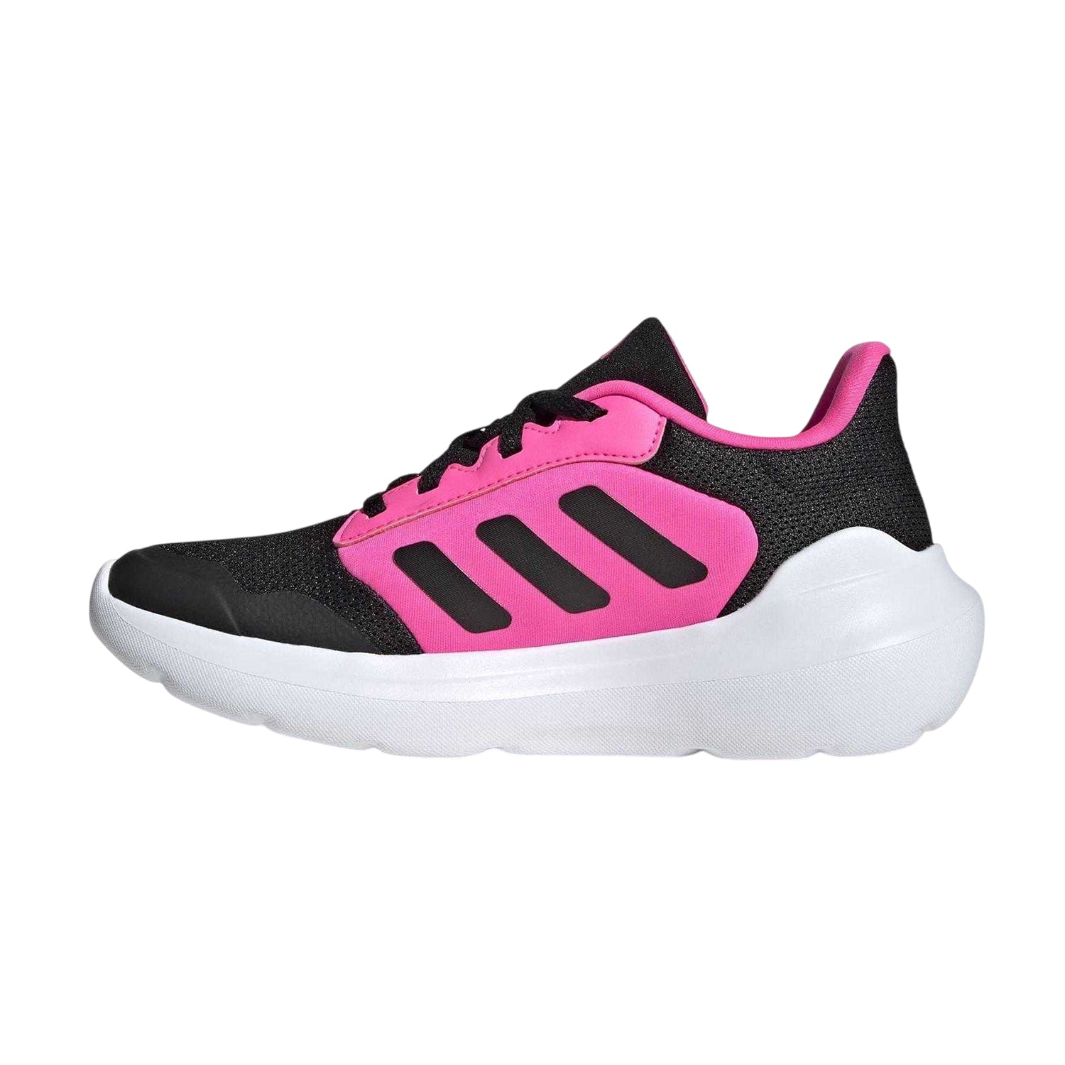 Pink - Side - Adidas Childrens-Kids Tensaur Run 3.0 Running Shoes