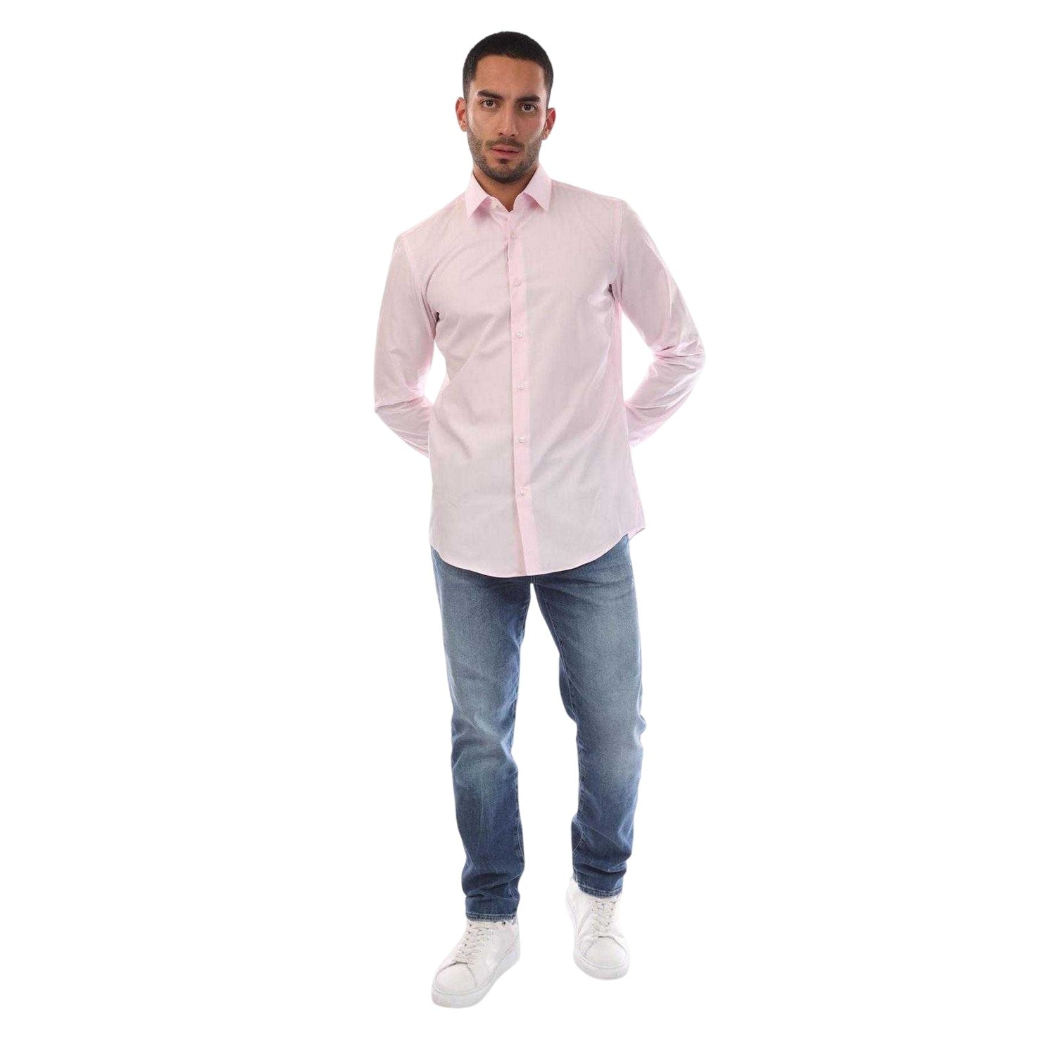 Pink - Lifestyle - Boss Mens Hank S Shirt