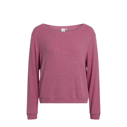 Heather Rose - Front - CCDK Copenhagen Womens-Ladies Lydia Long-Sleeved Sweatshirt