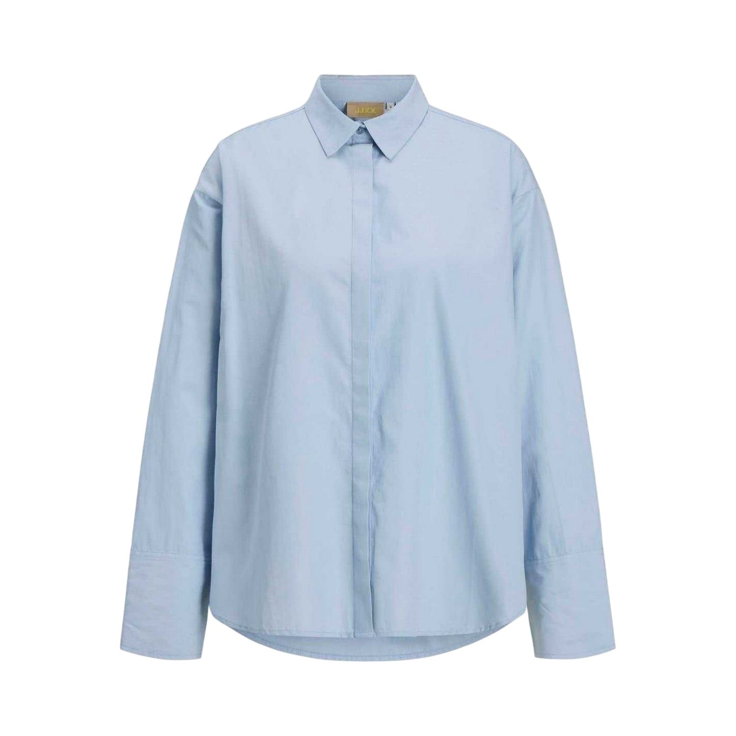 Skyway - Front - JJXX Womens-Ladies Poplin Relaxed Fit Long-Sleeved Shirt