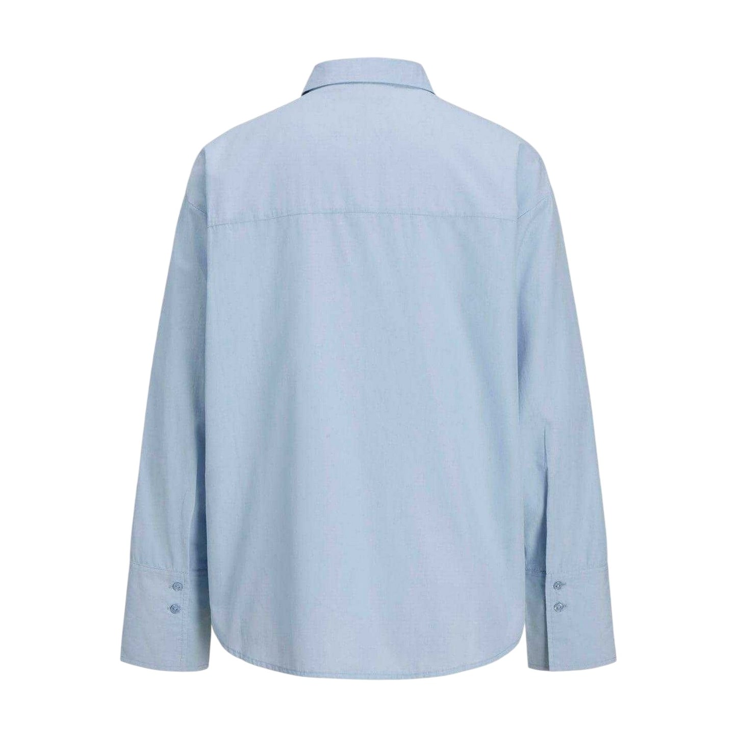 Skyway - Back - JJXX Womens-Ladies Poplin Relaxed Fit Long-Sleeved Shirt