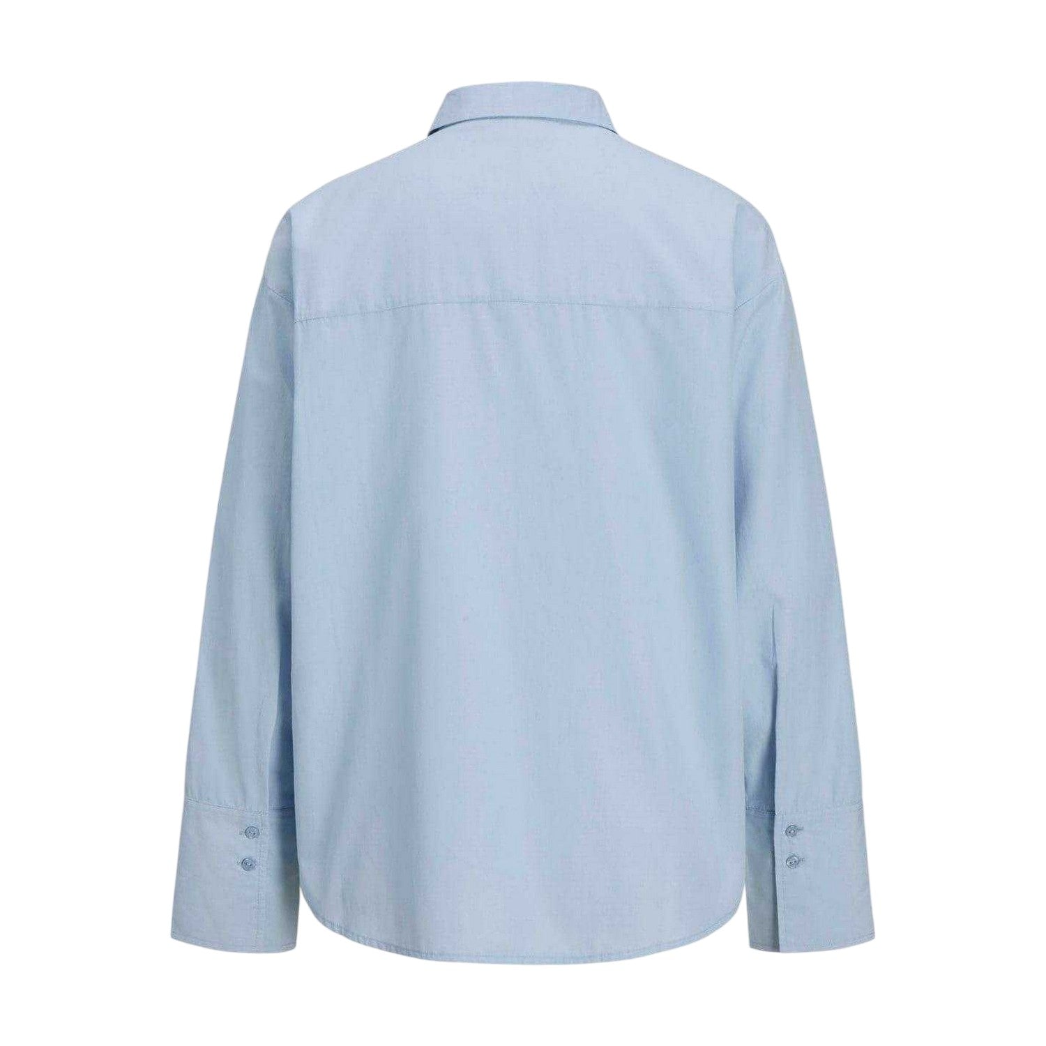 Skyway - Back - JJXX Womens-Ladies Poplin Relaxed Fit Long-Sleeved Shirt