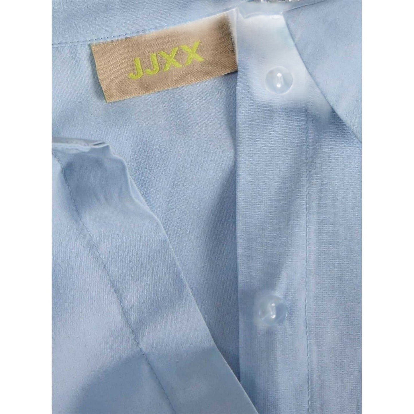 Skyway - Side - JJXX Womens-Ladies Poplin Relaxed Fit Long-Sleeved Shirt