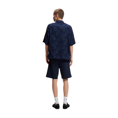 Blue - Back - Hugo Mens Ekyno Shirt