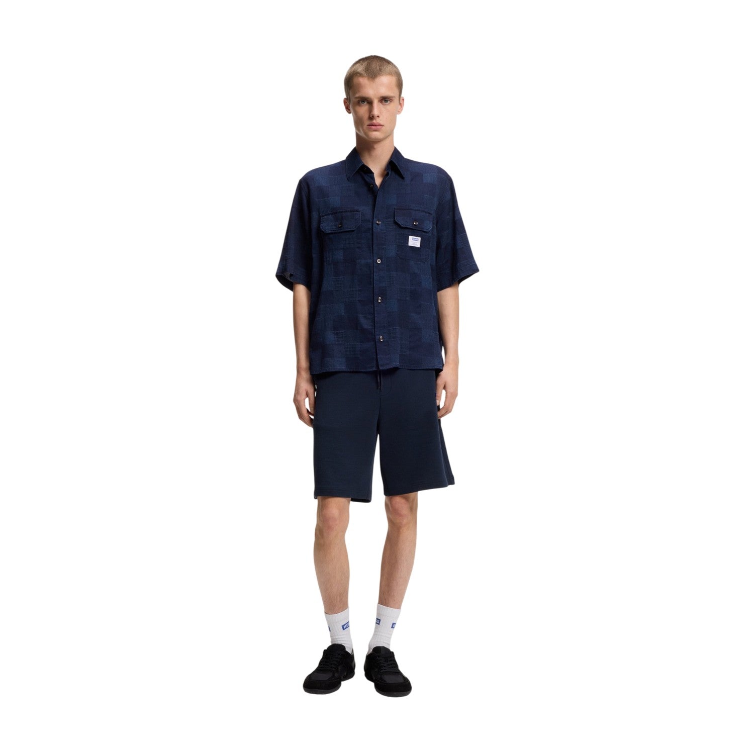 Blue - Lifestyle - Hugo Mens Ekyno Shirt