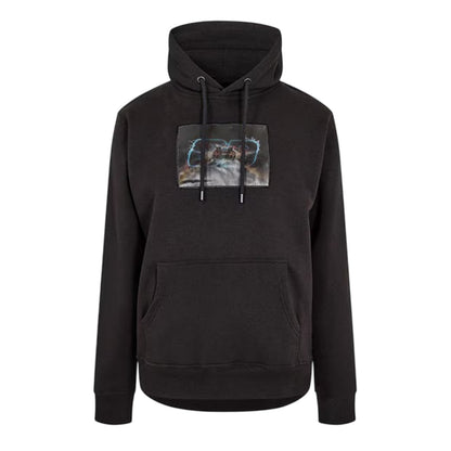 Black - Front - Criminal Damage Mens Lenticular Hoodie