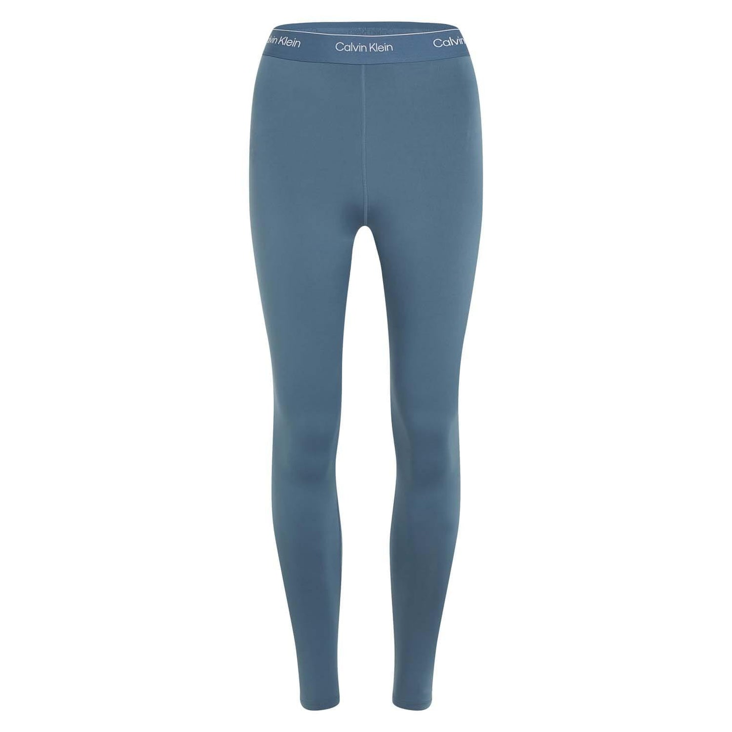 Blue - Front - Calvin Klein Womens-Ladies Gym 7-8 Leggings