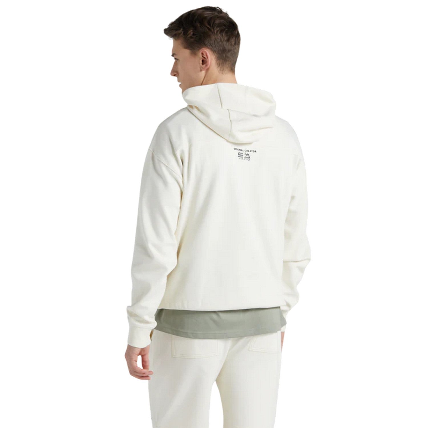 Off White - Back - Original Creator Mens Hoodie
