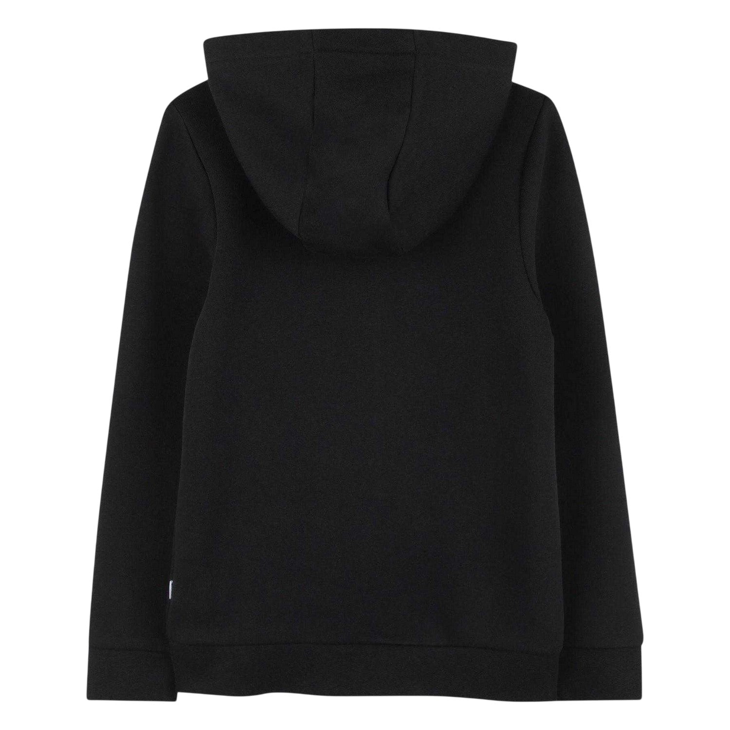 Black - Back - Boss Childrens-Kids Logo Full Zip Hoodie